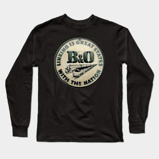 B&O Railroad 1 Long Sleeve T-Shirt